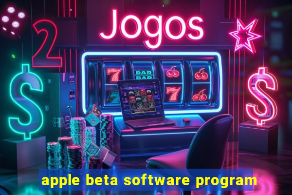 apple beta software program